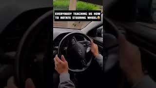 heavy driver  || one hand rotate steering #shorts #youtubeshorts #heavydriver #feel #driving #car