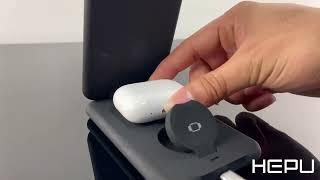 HEPU WIRELESS CHARGER MOBILE AIRPODS #tiktok #mrsgroupllc #charger