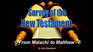 From Malachi to Matthew: The Historical Background of the New Testament