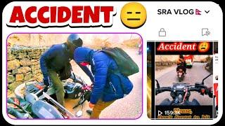 First Road Accident Of My Life || Tansen Ride || Ride  with @CREALIFY