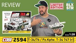 Schlechte Beute! COBI T-34/76 - Pz.Kpfw. T-34 747(r) Limited Edition REVIEW | COBI-2594