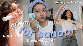 grwm: SCHOOL MORNING ROUTINE(9th grade)