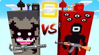 ЧАНК СКРИЧ ПРОТИВ ЧАНК СИК В МАЙНКРАФТ! ШЕДИ ЛЕСКА И НУБИК MINECRAFT