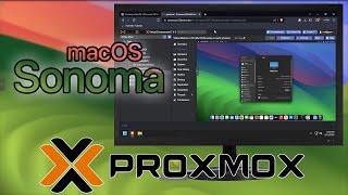 Running a MacOS 14 Sonoma VM in ProxMox VE