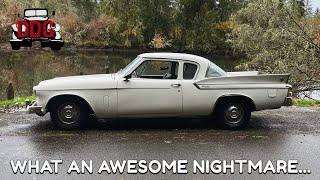 Will This SUPERCHARGED 1961 Studebaker Hawk Run And Drive After 5 1/2 Years In Pieces?