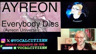 AYREON - EVERYBODY DIES (AYREON UNIVERSE) REACTION