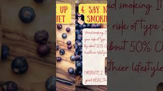 Healthy ways to prevent Type 2 Diabetes #shortsvideo #shorts #shortsfeed