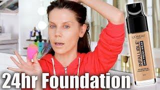 FULL DAY WEAR TEST | L'Oreal 24hr Foundation