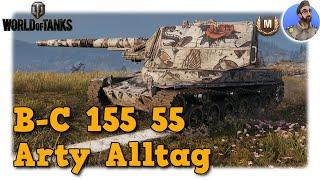 World of Tanks - Bat.-Châtillon 155 55 - Arty Alltag auf Tier 9