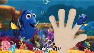 FINDING DORY NEW FINGER FAMILY - Nursery Rhymes & Kids Songs