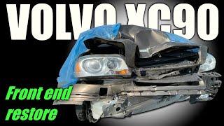 Volvo XC90. Front end restore. Ремонт переда.