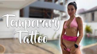 [4K USA] Kerry Sky's Guide to Perfect Temporary Tattoos | Easy Application & Stunning Results 