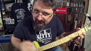 How to Play "Fancy Schmancy" Blues on Cigar Box Guitar - by Shane Speal