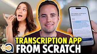 Transcription App from Scratch