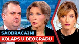 Beograd zbog snega u saobraćajnom kolapsu | Ljubinka Milinčić i Vladimir Dobrosavljević | URANAK1