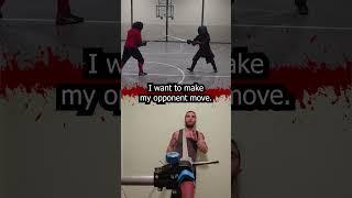 Sword Combat Breakdown! Longsword Technique: Durchwechseln #HEMA #sword #shorts
