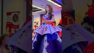 My Ball Gown attire 🩷 #beauty  #pageant #london