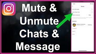 How To Mute / Unmute Instagram Chats & Messages