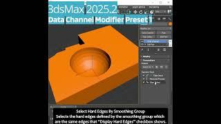 #3dsMax 2025.2  -  Data Channel Modifier Presets 1/2