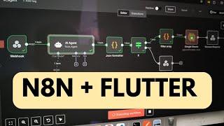 N8N automation with Flutter- Extract questions/options/answer from photo