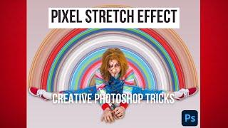 Pixel Stretch Effect: Learn easy variations of this creative Photoshop trick, perfect for portraits.