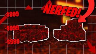 FLAMESLATE HAS BEEN NERFED... and its bad... | Roblox Oaklands