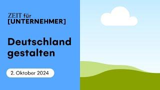 ZEIT für Unternehmer: Unternehmergespräch Stiebel