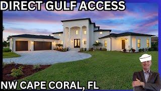 20 min Direct Gulf Access, Almost 5,000 sq ft, Florida Waterfront  Mansion #248 | NW CAPE CORAL, FL