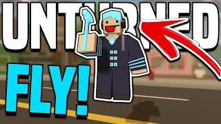 THIS MOD LETS YOU ADMIN FLY!? (Unturned Mods Showcase)