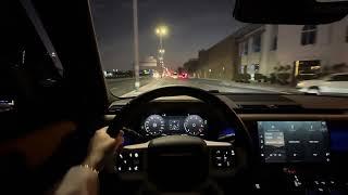 Land Rover Defender - Under the City Lights POV!