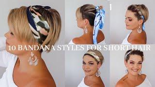 10 Bandana Styles for Short Hair |SALIRASA