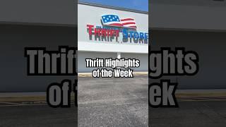 Weekly Thrift Higlights are Here | Full video coming! #thrifting #thriftfinds #thrifthaul