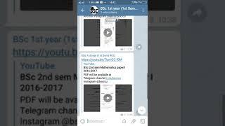 Our telegram channel for Bsc students