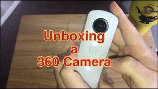 Unboxing the Ricoh THETA SC 360 Camera