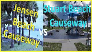 Jensen Beach Causeway VS Stuart Beach Causeway in Florida |  It's All About Food & Places