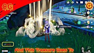 Genshin Impact And This Treasure Goes To Collect the treasure Quest Guide