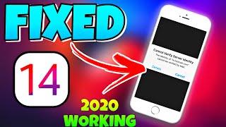 How to Fix Could not verify server identity error on iPhone (2020) iOS 14