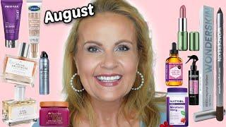 The BEST Makeup, Skincare & Hair Care from August 2024 over 50