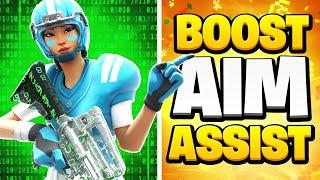 How To ABUSE Aim Assist on Fortnite in 56 seconds..