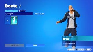 slim shady emote is REACTIVE..!