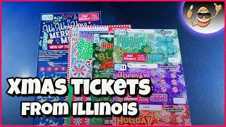 $50 WORTH OF XMAS TICKETS FROM ILLINOIS!!