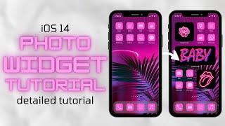 iOS 14 Photo Widget Tutorial