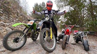 CARRERAS CON LAS 4 PEORES MOTOS!