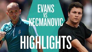 Dan Evans v Miomir Kecmanović Highlights | Lexus Eastbourne Open 2025 | LTA