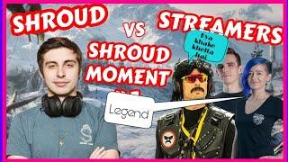 SHROUD kills PRO STREAMERS | Streamers vs Streamers | Shroud Moment #1