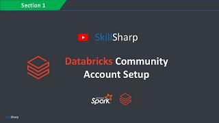 Databricks Community Account Setup | Data Engineering, Spark & Databricks Course