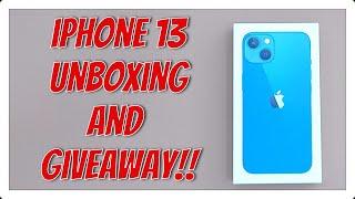 iPhone 13 Unboxing and Worldwide Giveaway!