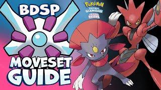 How to use SCIZOR & WEAVILE! SCIZOR Moveset Guide! Pokemon Brilliant Diamond and Shining Pearl