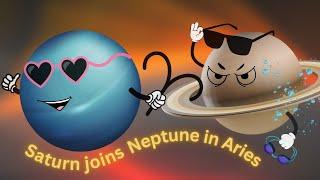 Saturn with Neptune in Aries ️ Imagining New Foundations  All Signs