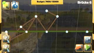 Bridge Constructor - Bridge 6 - Central Mainland - Walkthrough